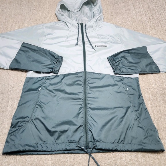 Columbia Jackets & Blazers - Columbia Jacket Women Large Flash Forward Windbreaker Full Zip Colorblock Hike